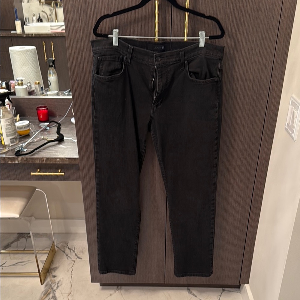 Joe's Jeans Black Straight-Leg Denim